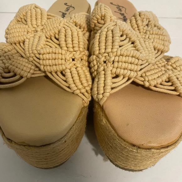 Free People Highline Platform Wedge Heel Sandals - EU 40 - Picture 5 of 12